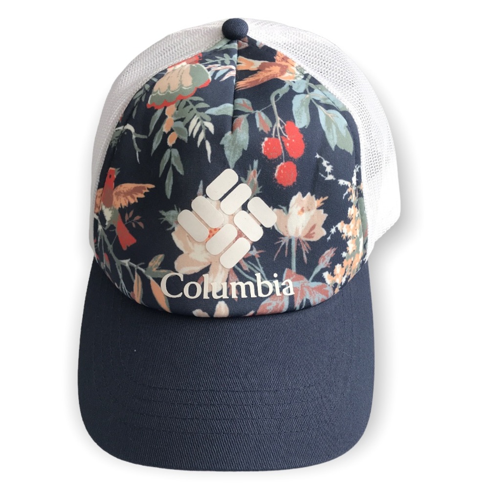 Columbia floral mesh SnapBack hat
